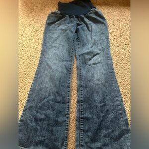 Women's Blue Maternity Jeans